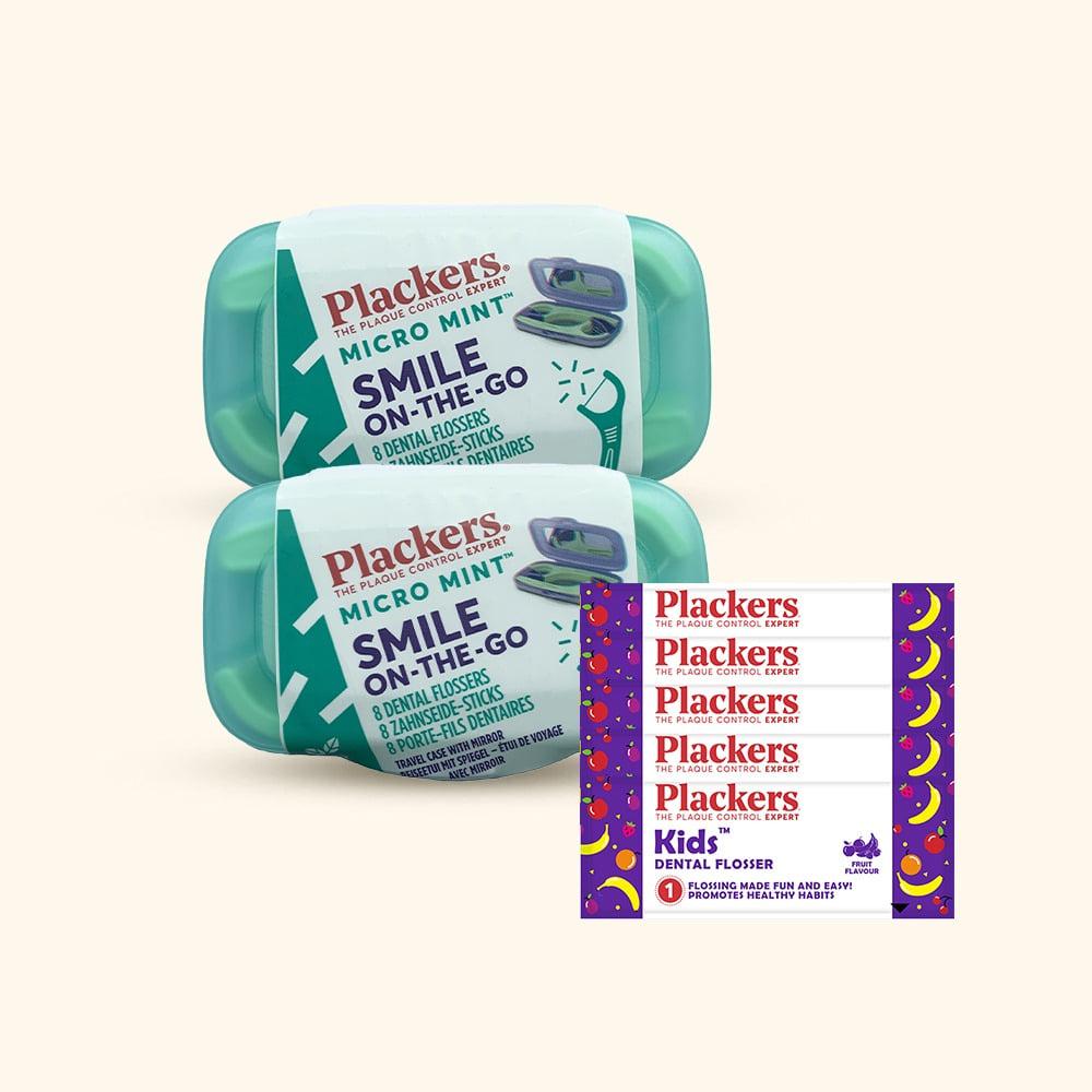 [키즈치실 증정 기획] [2개세트] 플랙커스 마이크로민트 스마일 온더고 8개입