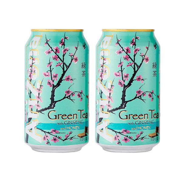 아리조나 그린티 진행앤허니 340ml 2개세트 340ml, 2개