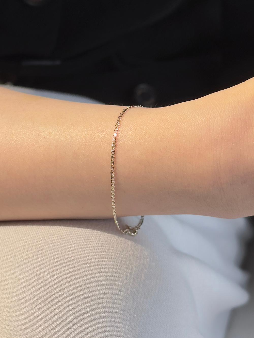 14k Daily mellow chain bracelet