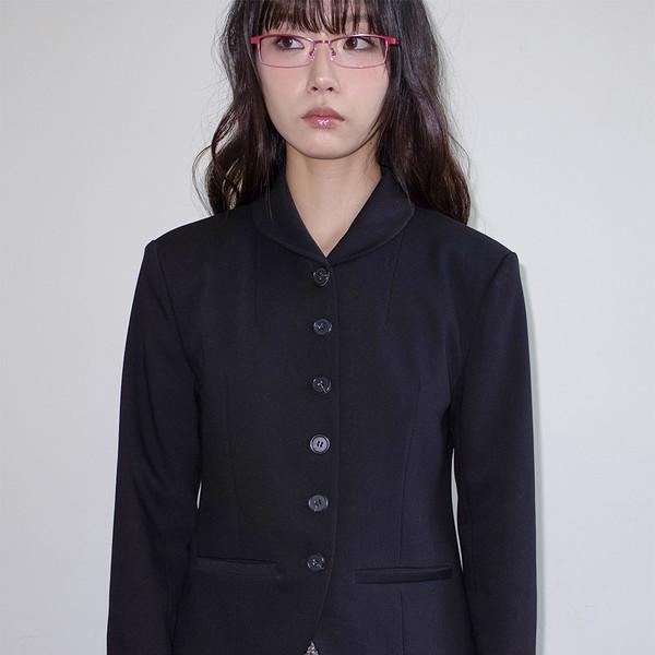 (10/14출고) CLASSIC ROUND JACKET (BLACK)