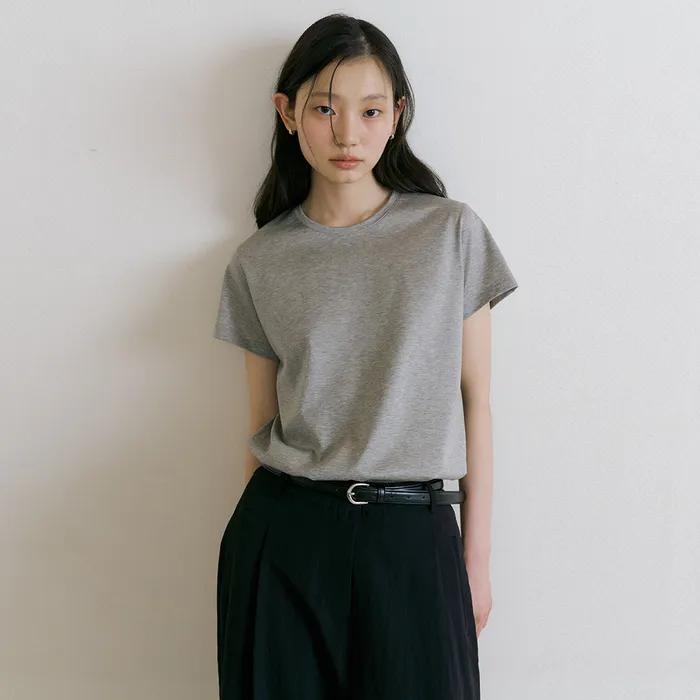 [30%] essential silket t-shirts-melange