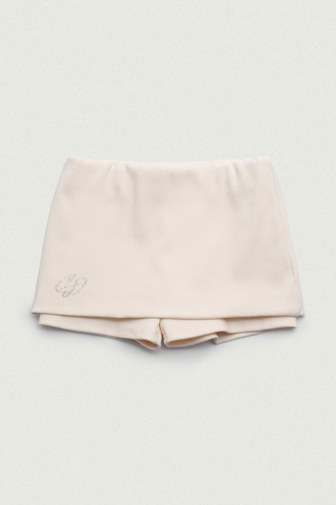 Symbol hot pix skirt pants (Cream)