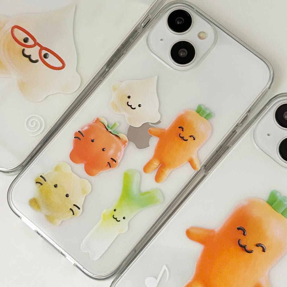 채소 모음 젤리케이스