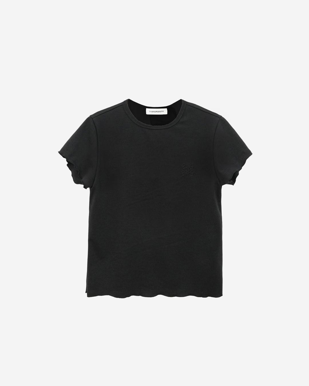 999MINI HALF T-SHIRT (BLACK)