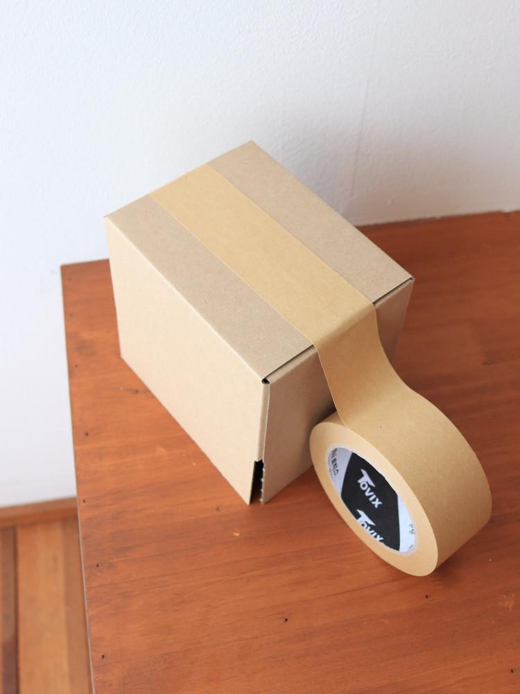 종이 박스 테이프 포장용 무소음 무광 크라프트