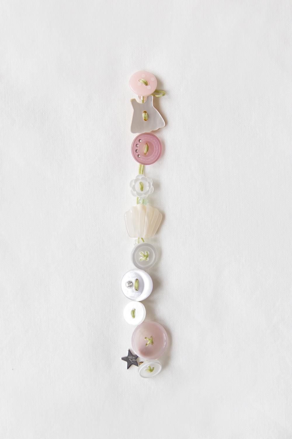 Rylee button bracelet (shell)