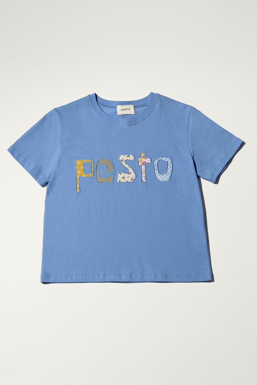 PESTO PATCHWORK T-SHIRT DOLPHIN