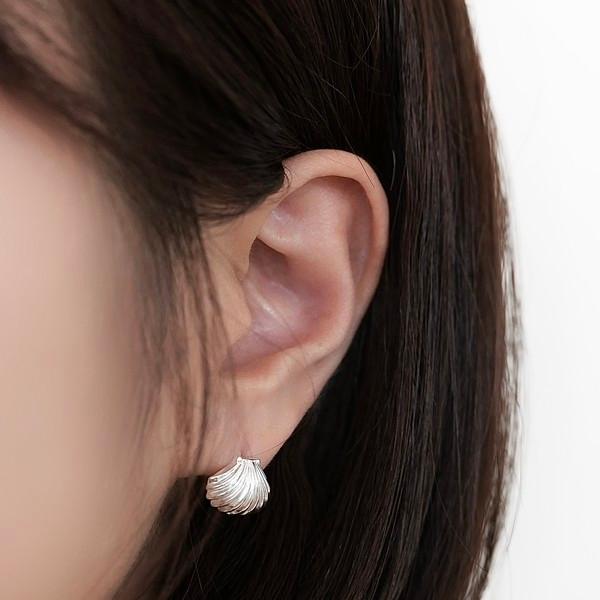 Shell Earrings (Silver 925)