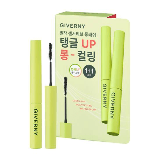 [1+1/듀오기획] 지베르니 밀착 센서티브 마스카라 롱래쉬/볼륨