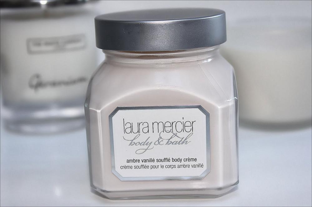 로라 메르시에 엠버 바닐라 수플레 바디 크림 300g / Laura Mercier Ambre Vanille Soufflé Body Crème, 300g