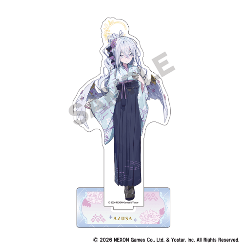 [26년 08월 발매] 블루 아카이브 블아 굿즈 요스타 아사쿠사 산보 콜라보 카페 아크릴 스탠드 - 아즈사