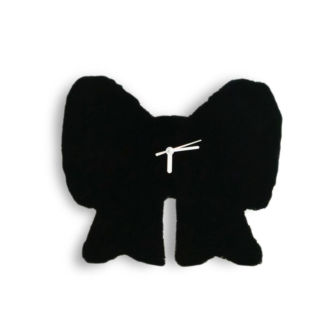 Ribbon clock _ black