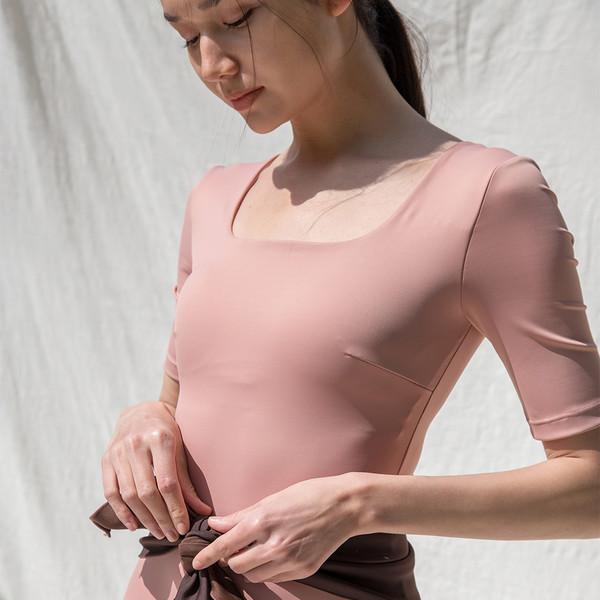 리본 스윔수트_페일 핑크