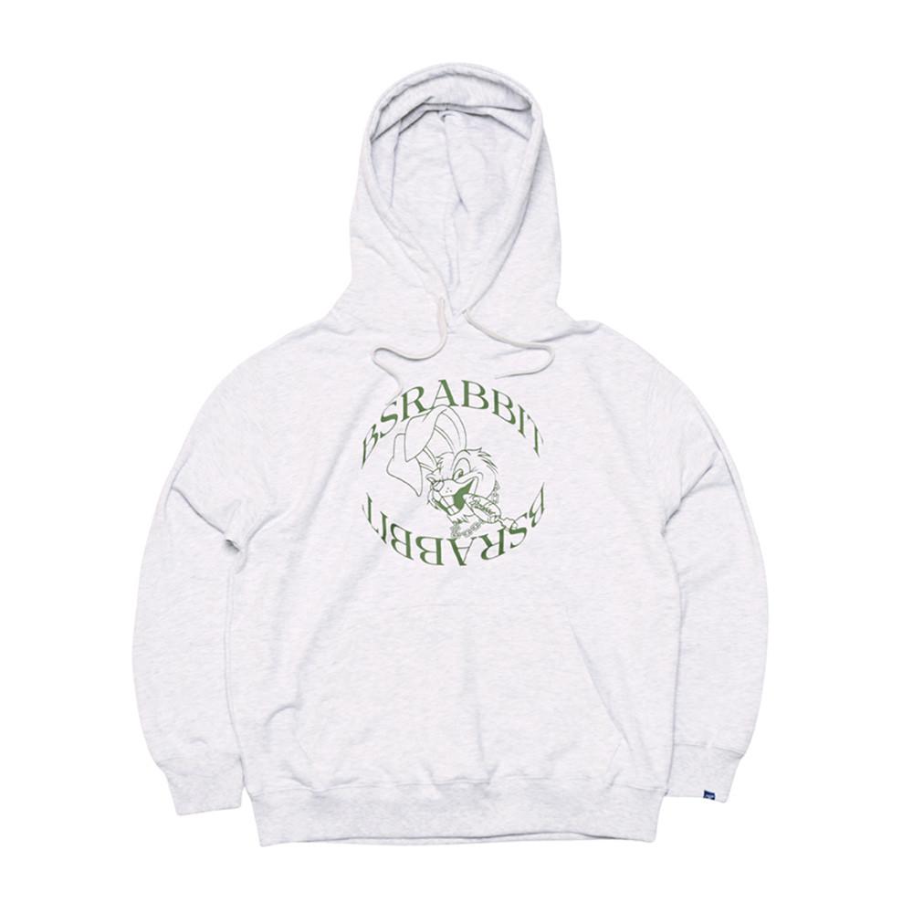 비에스래빗 2223 BSRABBIT BUNNY HOODIE HEATHER GREY 스노우 보드복 후드 후디