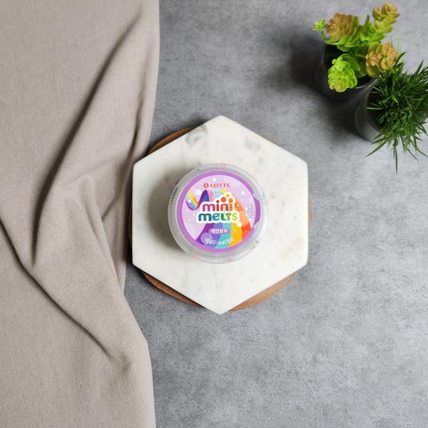 롯데 미니멜츠구슬레인보우 2개