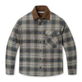 [series] 코듀로이 카라 퀼팅 아우터 셔츠_SASFW23891GRX