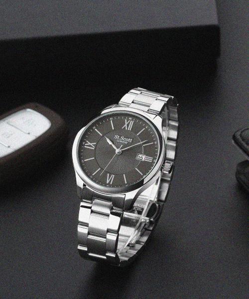 ST5107M 남성 데이트 메탈시계 3종