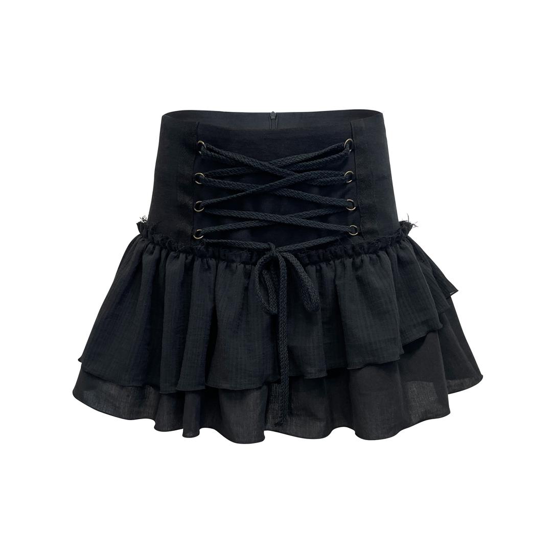 Ren Grunge Skirt BLACK