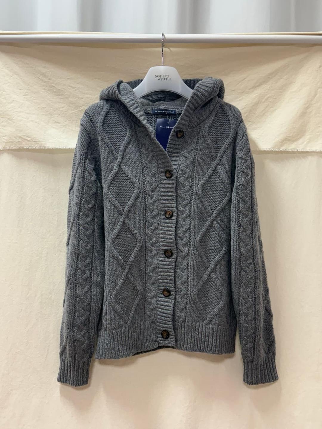 브랜디멜빌 니트후드(gray) | 후루츠패밀리