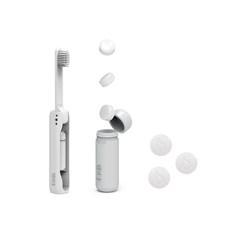 고체치약 씹는치약 여행용 캠핑용 치약(전용 칫솔 사은이벤트) 비킷 덴티클 치약