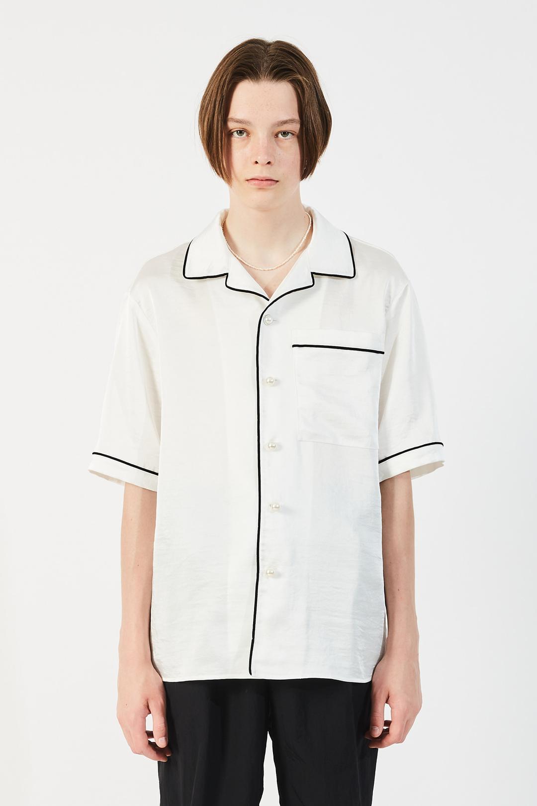 FOUNTAIN PYJAMA SHIRT (WHITE)