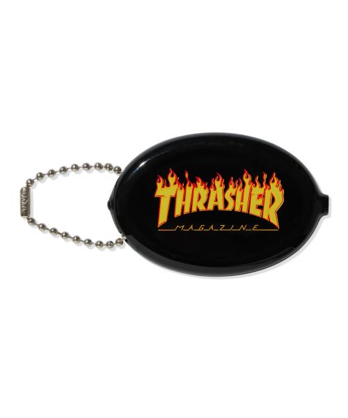 플레임 지갑 키링 블랙