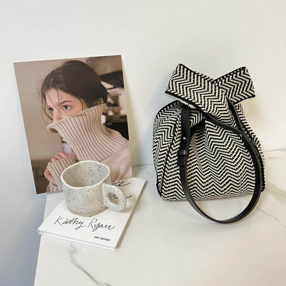 사각 니트 미니 여성 핸드백(12종)