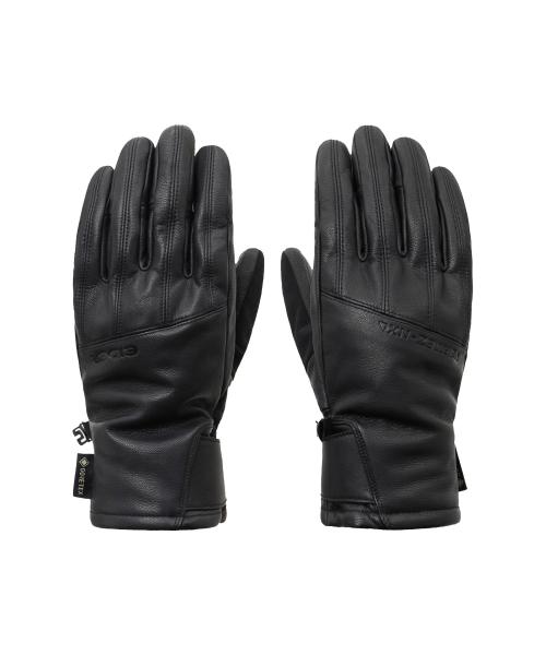 GORE-TEX LEATHER GLOVES BLACK