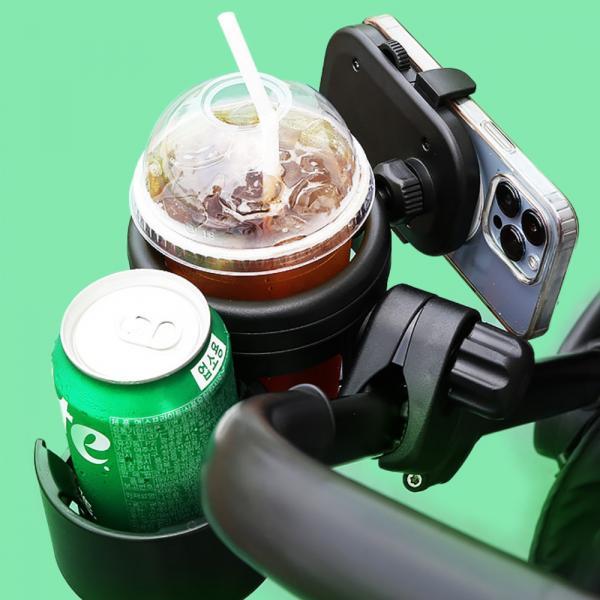 3in1 유모차컵홀더 스마트폰 거치대 2구