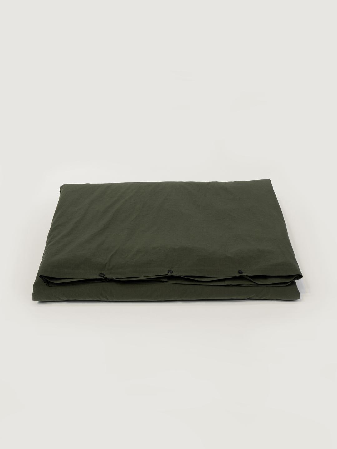 Cotton Duvet Cover ㅣ Khaki