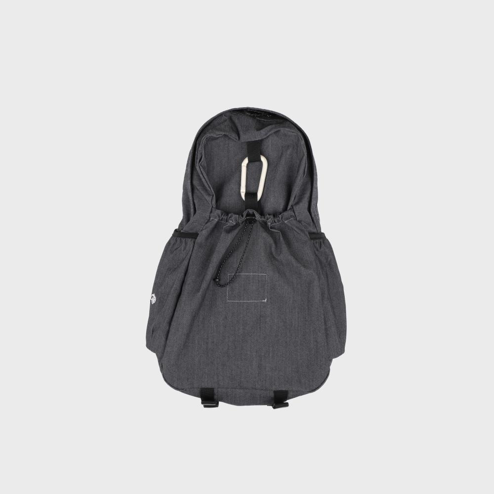 mmo backpack nylon denim / black