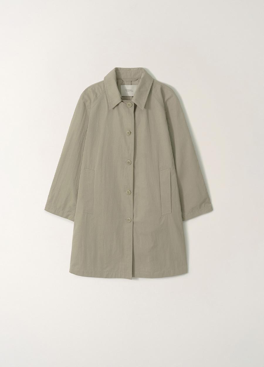 Light balmacaan trench (Beige)