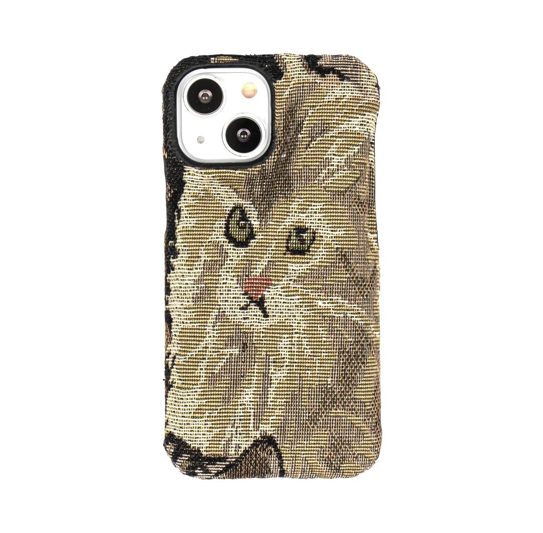 Cat cushion case (white cat)