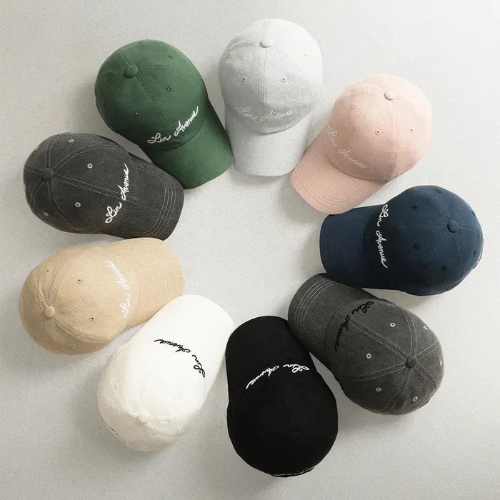 [샤이니키 착용] LIN AVENUE LOGO BALL CAP(10 COLORS)