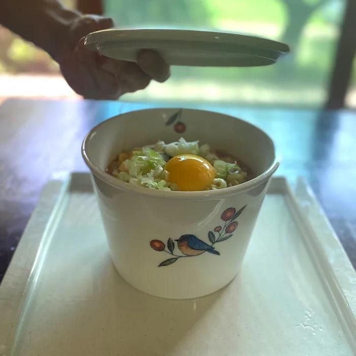 [사푼] 봄날 파랑새 or 솔새 전자렌지라면기, 도자기라면기