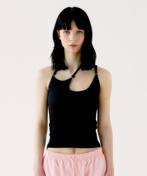 파세(FASE)  스트링 라인 탑 - 블랙 - 사이즈 & 후기 | 무신사