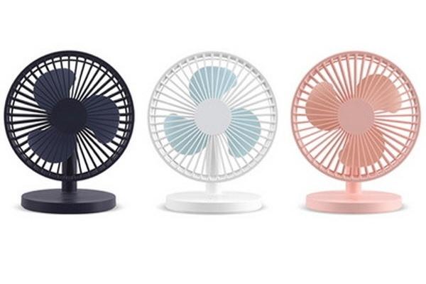 대형 6인치 휴대용 탁상용 무선 선풍기