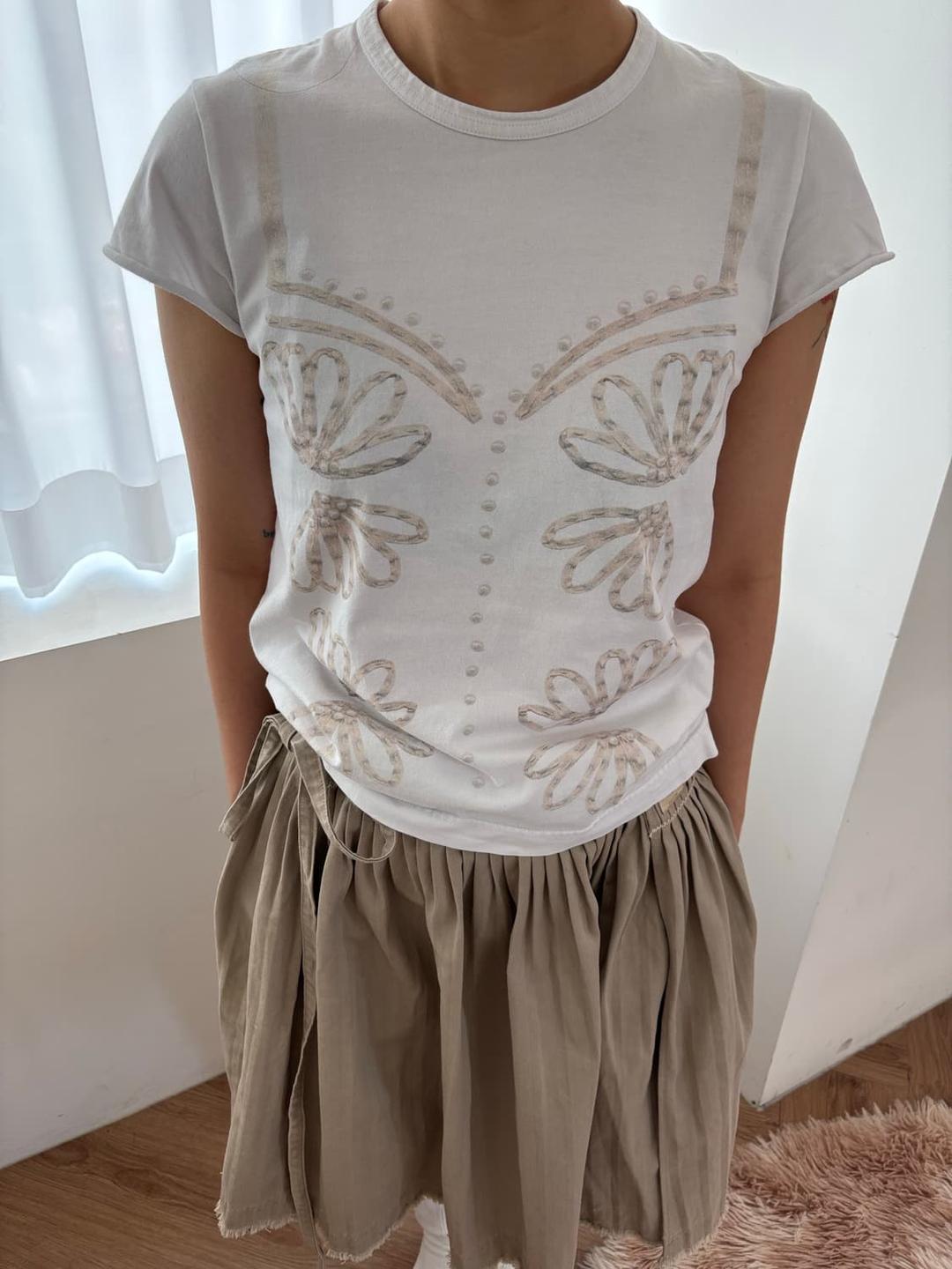 꼼데가르송 플라워 반팔 T | 후루츠패밀리