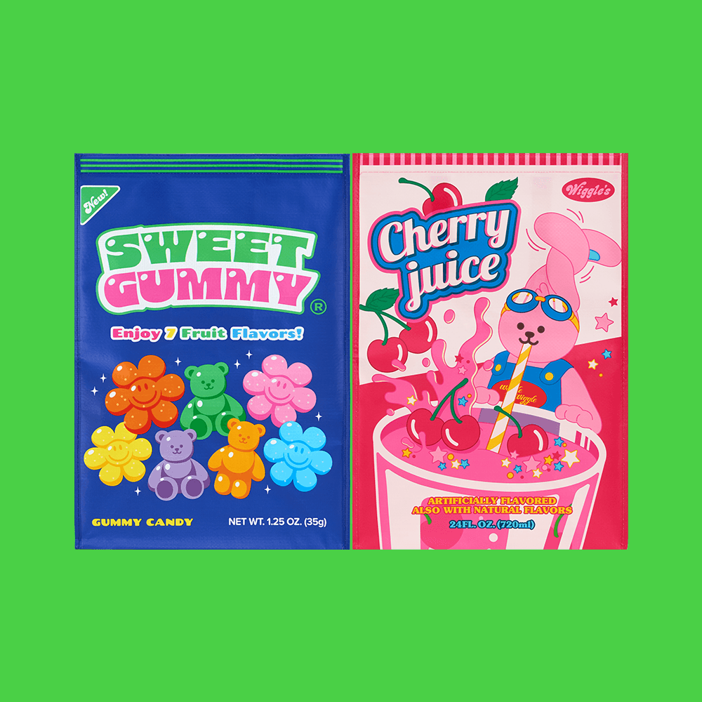 타포린 분리수거함 SET - Gummy & Cherry Juice