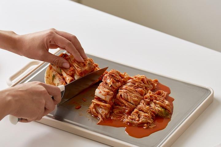 데일리 스텐 양면 위생 도마 스테인리스 304+PP 향균