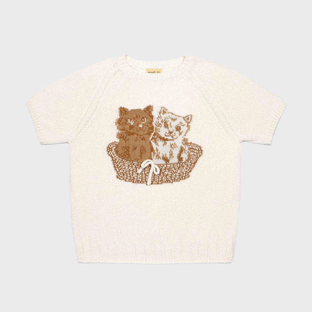 NAT summer pullover kitties cream