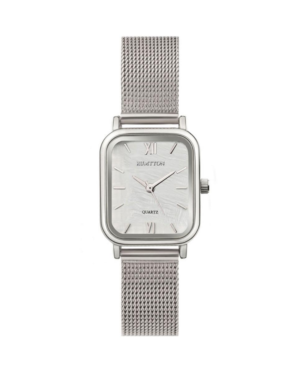 럼튼 Harbor mesh watch (하버 메쉬 워치) White Silver