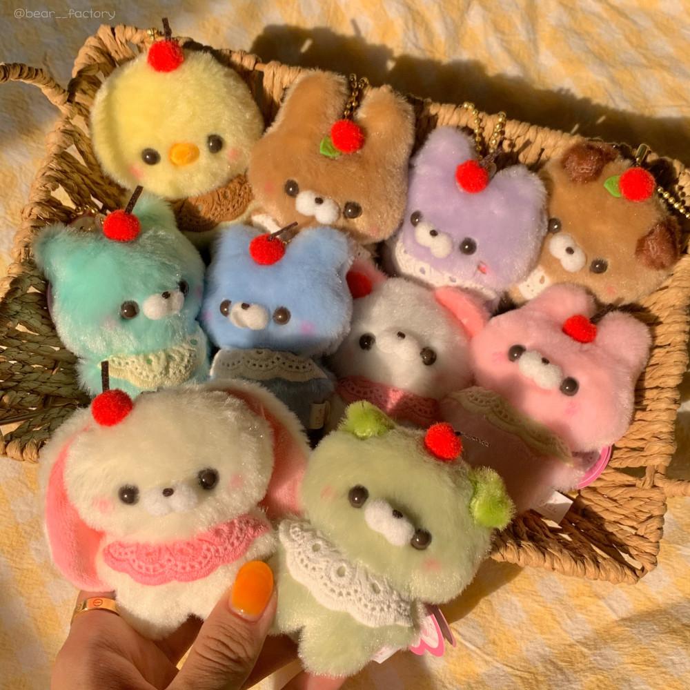 스쿳토 탓치상 아마아마 큰꼬리 동물 마스코트 인형 키링