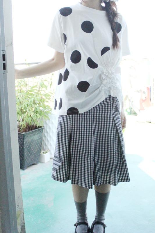 piano dot tee (2color)