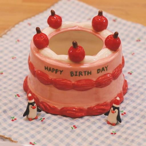 케이크팟 수제화분