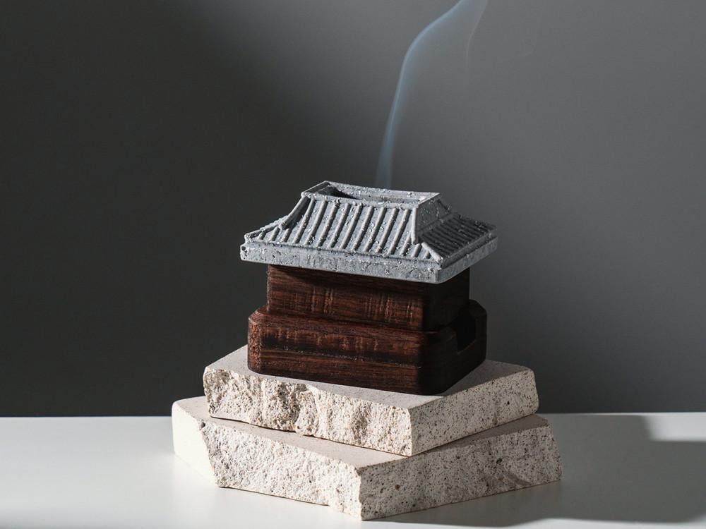 외국인선물 한국기념품 한국전통선물 콘 인센스 홀더 연와