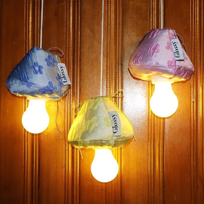 Twinkle flower mushroom lamp 트윙클 플라워 머쉬룸 램프(pink, yellow, blue)