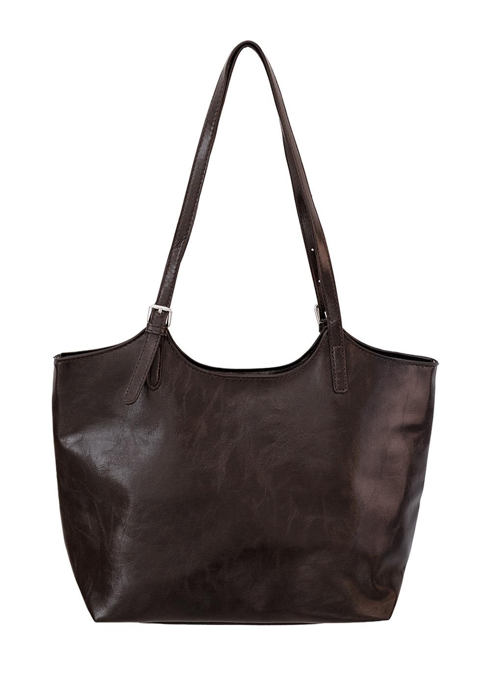 no.282 brown hagen shoulder bag