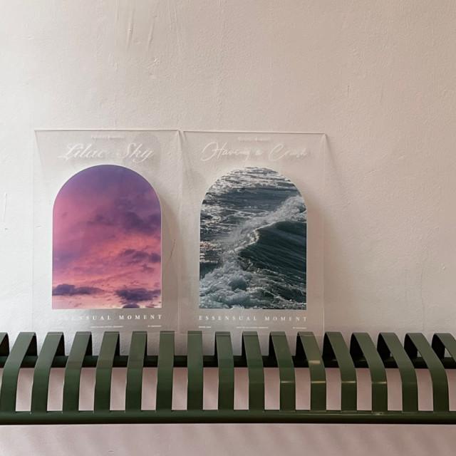 [얌야무] essensual moment 아크릴 인테리어 포스터 A3 / A5