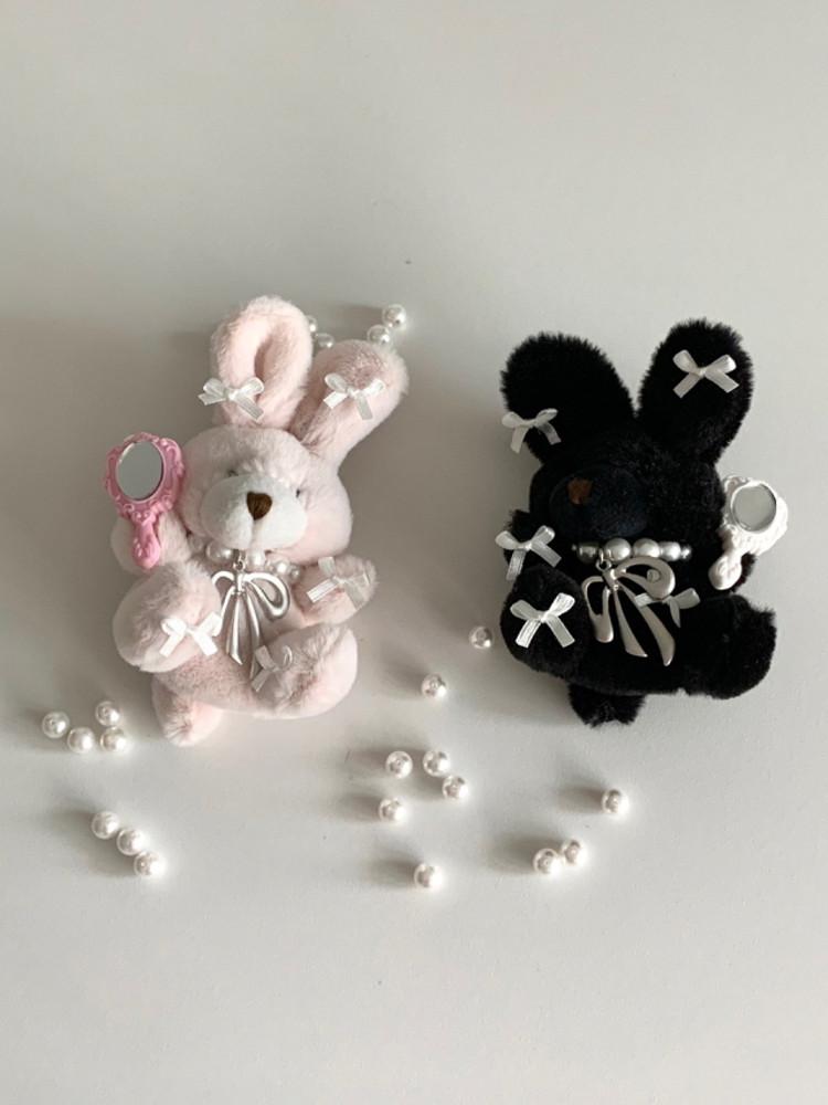 이 화 [리본 토끼 키링, ribbon rabbit keyring]